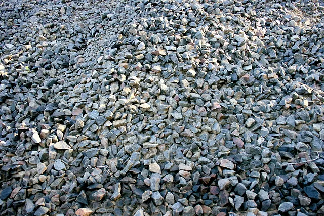 Stones on the ground