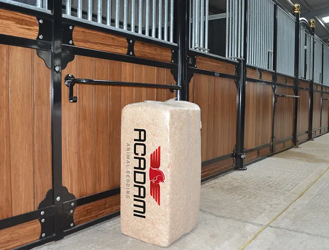 Acadami Wood Shavings wrapped up