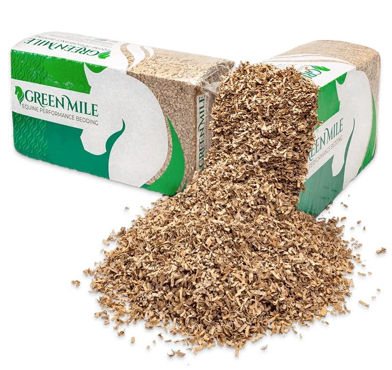 Green Mile Cardboard Horse Bedding 